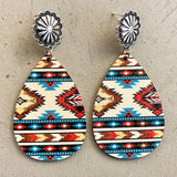 Women's Fashion Retro Geometric Wooden Earrings – Stylish Gifts — 2