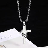 Fashion Jewelry Cross Scripture Ring Necklace – Jewelry Gift Ideas — 2