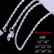 4MM Twist Rope Twist Copper Necklace – Jewelry Gift Ideas — 7