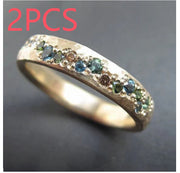 Women's Retro Fashion Inlaid Zircon Ring – Stylish Gifts — 2