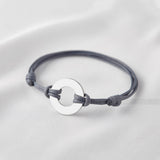 Stainless Steel Ring Lettering Hand Rope – Practical Gifts — 5
