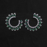 C- Shaped Zircon Earrings Handmade Inlaid Fashion – Stylish Gifts — 5