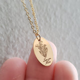 Stainless Steel Flower Necklace – Jewelry Gift Ideas — 5