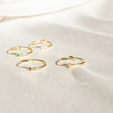 Constellation Symbol Birthstone Ring – Holiday Gift Ideas — 6