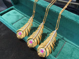 Light Luxury 925 Silver Brushed Feather Pendant – Jewelry Gift Ideas — 4