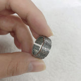 Antique Retro Tangcao Pattern Ring Female Woven Trendy – Gifts for Her — 3