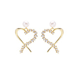 Net Red Fashion Love Zircon Earrings – Stylish Gifts — 5