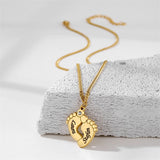 Stainless Steel Laser Carved Necklace – Jewelry Gift Ideas — 3