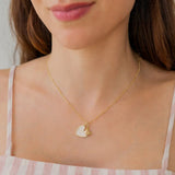 Personalized First Heart-shaped Bead Necklace – Jewelry Gift Ideas — 1
