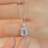Perfume Bottle Necklace Women's Blue Topaz – Jewelry Gift Ideas — 2