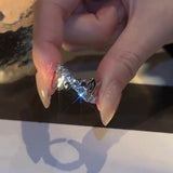 Female Light Luxury Small Zircon Cross Ring – Gifts for Her — 2
