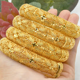 India Nigeria Women's Wedding Sand Gold Bracelet – Jewelry Gift Ideas — 18