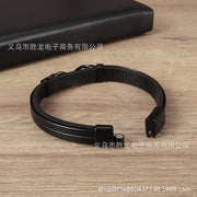 Stainless Steel Leather Bracelet Popular Pattern – Jewelry Gift Ideas — 4
