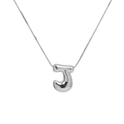 Brass Glossy Balloon English Letter Pendant – Jewelry Gift Ideas — 14