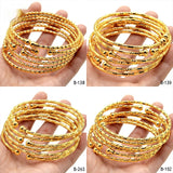 Bridal 24k Gold Plated Bracelet Ornament Women's – Jewelry Gift Ideas — 14