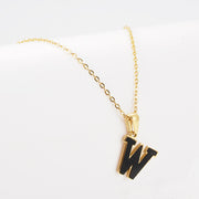 Titanium Steel First Word Letter Necklace Women's – Jewelry Gift Ideas — 7