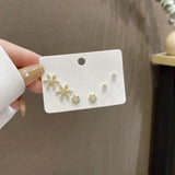 Women's Fashion Simple Silver Pin Earrings Set – Stylish Gifts — 6