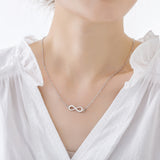 Infinite Women's All-match Digital 8 Necklace – Jewelry Gift Ideas — 2
