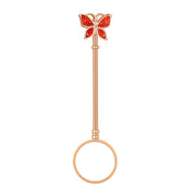 Creative Painting Oil Butterfly Smoking Ring Bracket – Creative Gifts — 5