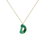 Brass Epoxy Capsule 26 Letter Necklace For Women – Jewelry Gift Ideas — 13