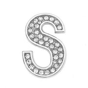 30mm Chrome Color White Diamond Letters Pet Collar – Stylish Gifts — 5