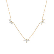 Sterling Silver Triangle Zircon Necklace – Jewelry Gift Ideas — 2