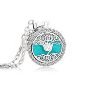 Stainless Steel And Diamond Aromatherapy Oil – Jewelry Gift Ideas — 14
