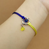 Creative Natural Stone Yellow Blue Hand Woven – Jewelry Gift Ideas — 8