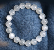 Natural Moonstone Bracelet Women's White Crystal – Jewelry Gift Ideas — 5