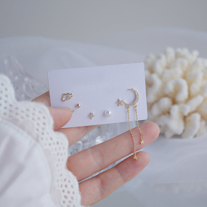 Xingyue Water Drop Long Asymmetrical Earrings – Thoughtful Gifts — 1