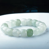 Gold Silk Jade Tianshan Cui Bracelet Necklace – Jewelry Gift Ideas — 4