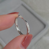 925 Sterling Silver Mobius Strip Simple Niche – Jewelry Gift Ideas — 12