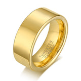 Simple And Smooth Male Tungsten Steel Ring – Gifts for Him — 4