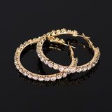 Popular Geometric Single Row Diamond Rhinestone Ear – Thoughtful Gifts — 1