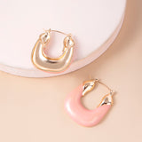 Irregular U Shape Hoop Earrings For Women – Gifts for Her — 6