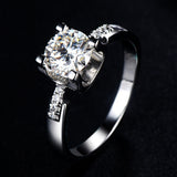 Women's Diamond Engagement Ring Classic Accessory – Stylish Gifts — 2