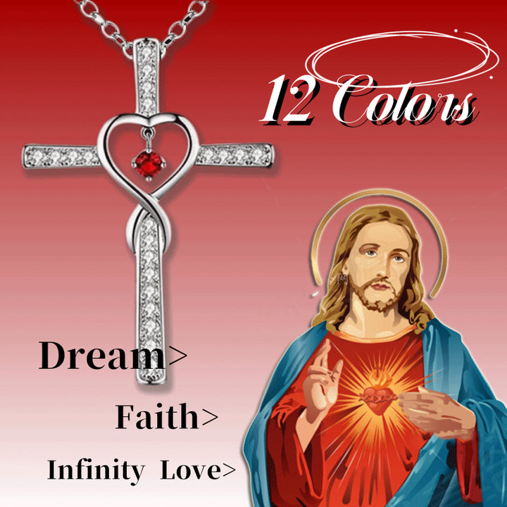 Infinity Love God We Trust Christian Cross – Jewelry Gift Ideas — 1