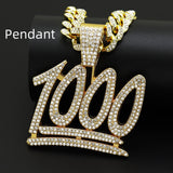 Digital Hip Hop Necklace Men's Gold Plated – Jewelry Gift Ideas — 4