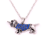 Dallas Dog Zinc Alloy Diamond-studded Necklace – Jewelry Gift Ideas — 7