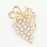 Women's Diamond Grape Brooch – Jewelry Gift Ideas — 11