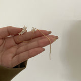 Style Zircon Tassel Earrings Personality Cold Wind Ear – Stylish Gifts — 2