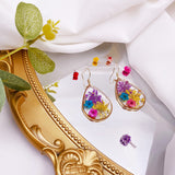 Drop-shaped Natural Dried Flower Earrings Ins – Thoughtful Gifts — 1