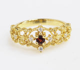 Luxury Vintage Style Lace Lady's Ring – Stylish Gifts — 3