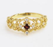 Luxury Vintage Style Lace Lady's Ring – Stylish Gifts — 3
