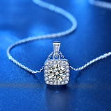 S925 Sterling Silver Jewelry Moissanite Pendant – Jewelry Gift Ideas — 5