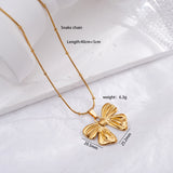 Light Luxury Design Non-fading Titanium Steel Bow – Jewelry Gift Ideas — 6