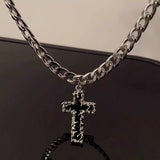 Vintage Cross Pendant Necklace For Women – Jewelry Gift Ideas — 8