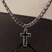 Vintage Cross Pendant Necklace For Women – Jewelry Gift Ideas — 8