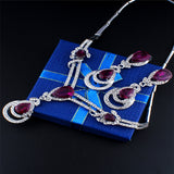 Rhinestone Inlaid Water Drop Shape Vintage – Jewelry Gift Ideas — 6