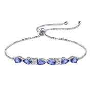 S925 Sterling Silver Blue Sapphire Box Chain – Jewelry Gift Ideas — 7